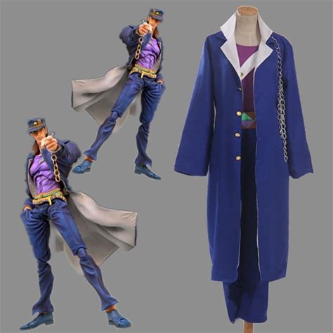 Kujo Jotaro Blue Uniform Cosplay Jojos Bizarre Adventure Cosplay