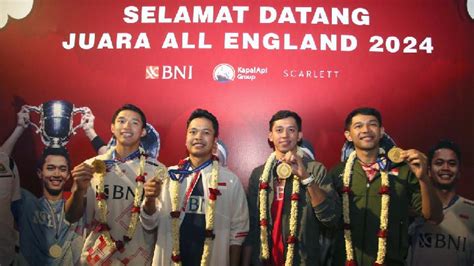 Sambutan Meriah Bagi Juara All England Foto Tempo Co