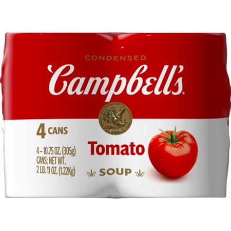 Campbell S® Condensed Tomato Soup 4 Pk 10 75 Oz Kroger