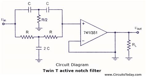 Band Stop Filter Todays Circuits ~ Engineering Projects