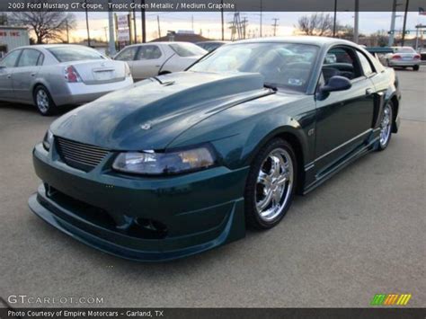 2003 Ford Mustang Gt Coupe In Tropic Green Metallic Photo No 1704090