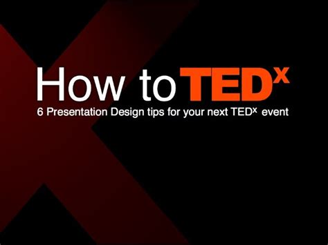 TED Talk PowerPoint Template