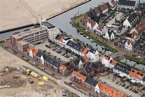 Hollandluchtfoto Harderwijk Luchtfoto Waterfront