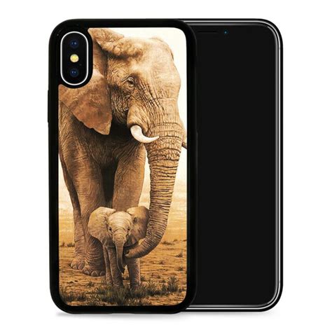 Elephant Baby Protective Phone Case Cover Fits Iphone Se 5 6 7 8 X 11