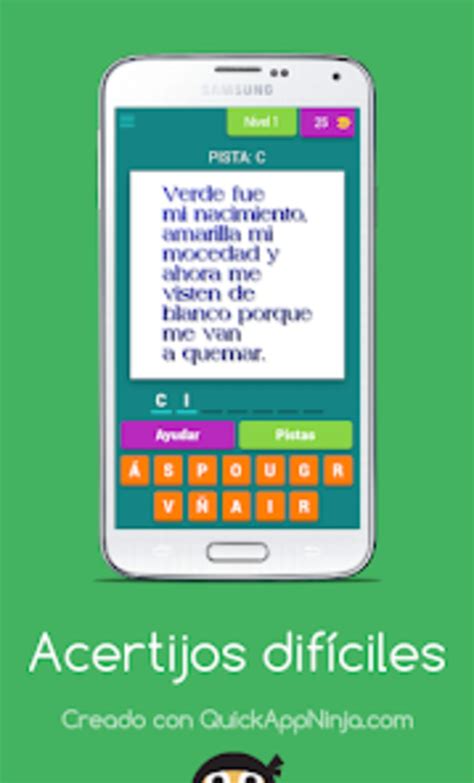 Acertijos Y Adivinanzas Dif Ci Para Android Descargar