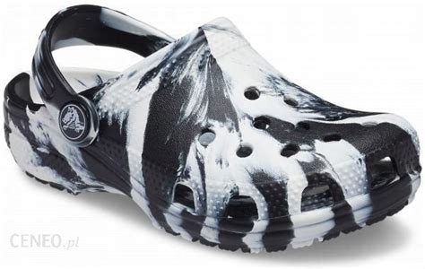 Dzieci Ce Buty Klapki Chodaki Crocs Classic Marbled Clog