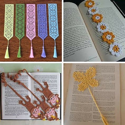 Ideias De Marcadores De Livros Em Croche