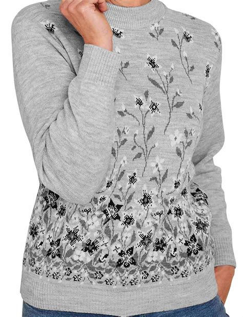 Floral Jacquard Jumper Chums