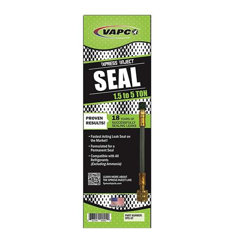 Vapco Xps Ss Xpress Seal Refrigerant Sealant Up To Tons