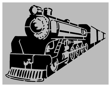 Steam Engine Train Locomotive 11 X 8 5 Custom Stencil Fast Free Shipping Ebay In 2023