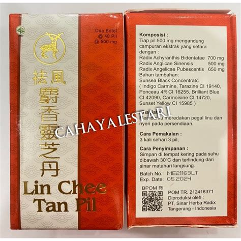 Jual Lin Chee Tan Pil Lin Chee Tan Rematik Shopee Indonesia