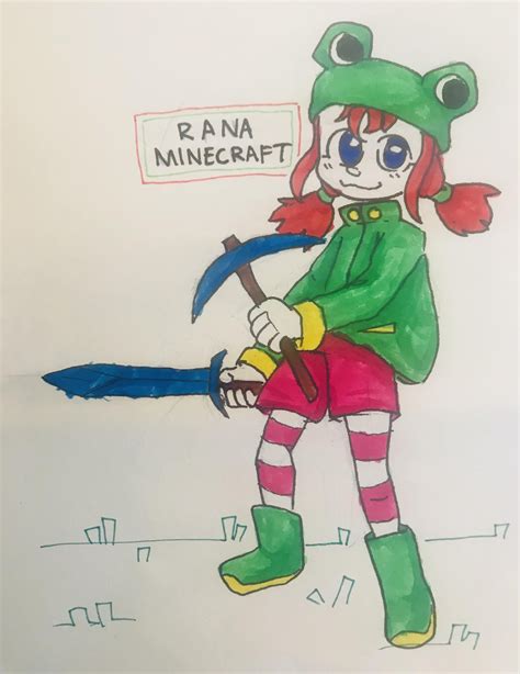 Fanart one of the early humans, Rana : r/Minecraft