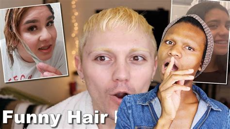 Hairdresser Reacts To Hilarious Bleach Fails 😲🔥🔮☎ Youtube