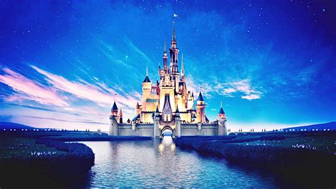 Download "Walt Disney's majestic Castle against a serene blue sky ...