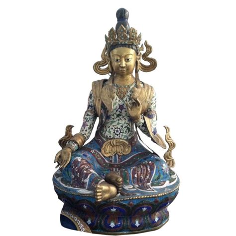 Impressive Cloisonn Kwan Yin Kwan Yin Cloisonne Impress