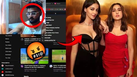 Riyan Parag Youtube Search History Got L Aked Ananya Pandey Hot And