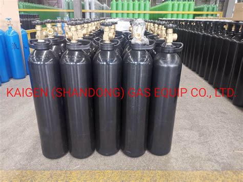 Iso High Pressure Liter Portable Seamless Steel Gas Cylinders