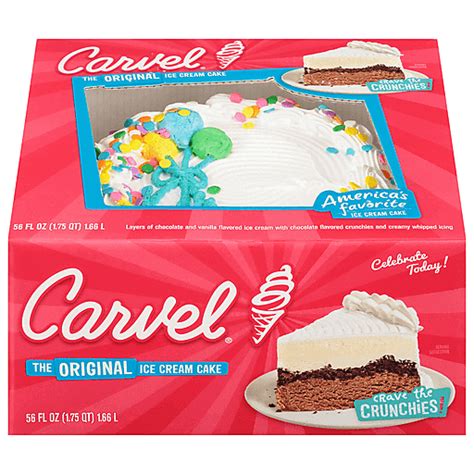 Carvel Ice Cream Cake, The Original 56 fl oz | Ice Cream Cakes & Pies ...