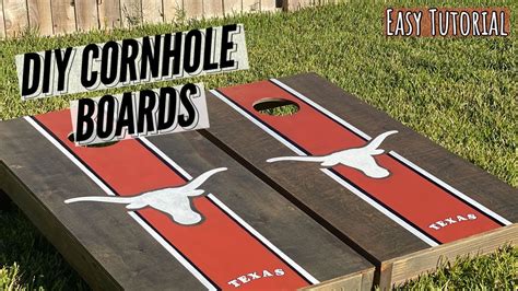 How To Build Cornhole Boards Easy Tutorial Johnson Builds Youtube