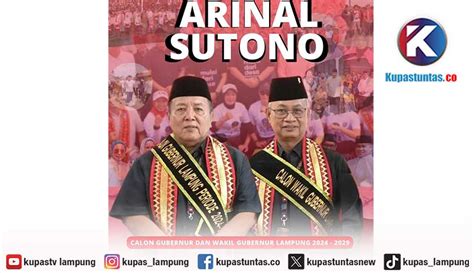 Kupas Tuntas Mengintip Peluang Arinal Sutono Di Pilgub Lampung