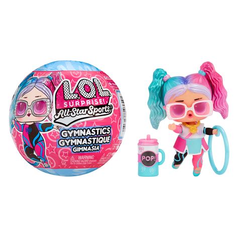 LOL Surprise All Star Sports Gymnastics Collectible Doll 8 Surprises