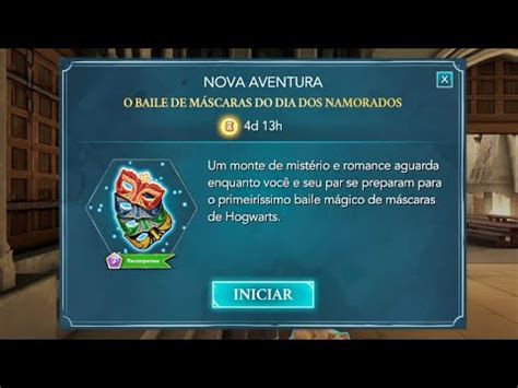 O BAILE DE MÁSCARAS DO DIA DOS NAMORADOS AVENTURA 1 4 Harry Potter