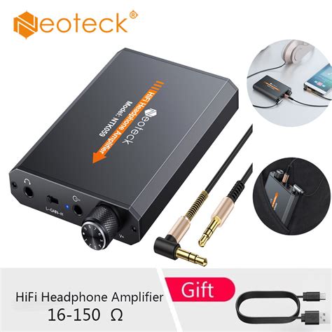 Neoteck Mini HiFi Earphone Headphone Amplifier 16 150Ω Portable