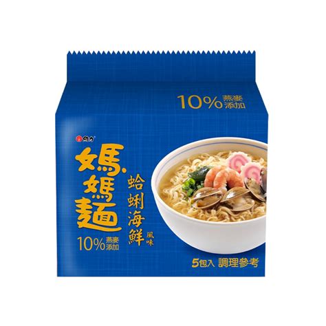 【維力】媽媽麵 蛤蜊海鮮風味80g5入 全聯全電商