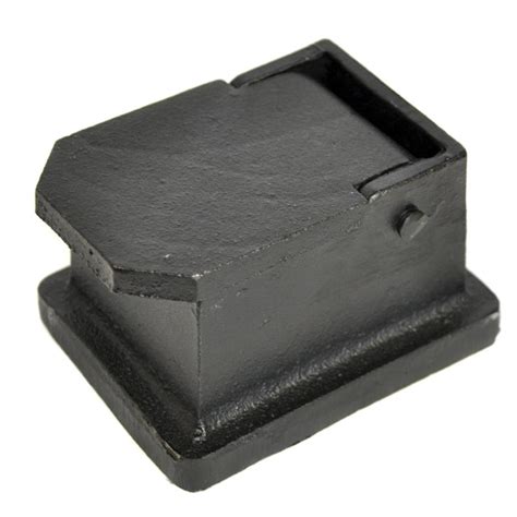 Kirkpatrick Black Cast Iron Gate Stop Block 2761 Cast In Style