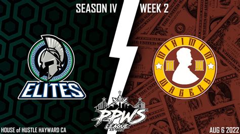 Papawis League S4 Week 2 Elites Vs Minimum Wagers YouTube