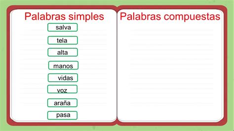 Aprendo As Palabras Simples Y Compuestas The Best Porn Website