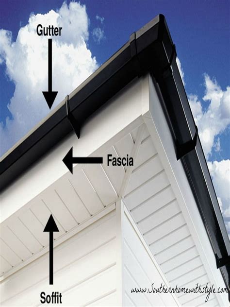 How To Paint Gutters And Soffits