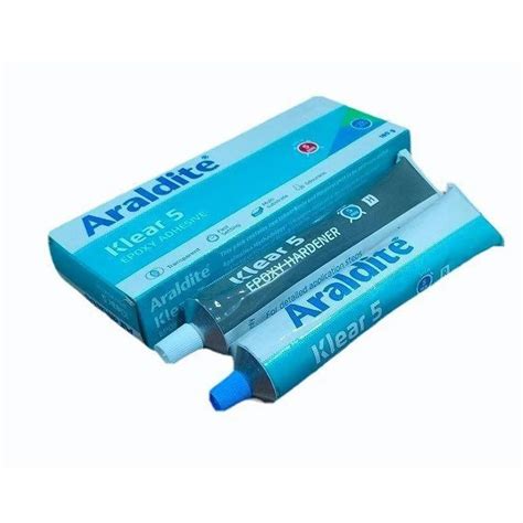 Araldite Klear Epoxy Adhesive Hardner Packaging Type Box At Rs