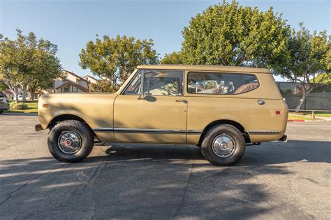 1972 International Harvester Scout Ii Traveltop 4wd 258ci I6 Muscle