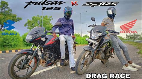 Pulsar Vs Honda Sp Long Race Drag Race Dragger Jatin