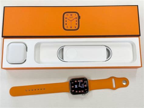 【目立った傷や汚れなし】即決 美品 Apple Watch Series8 Hermes 45mm アップルウォッチ エルメス Gps