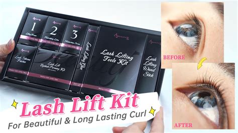 Perfect Lash Lift Kit To Create Beautiful Eyelash Curl Beauty7 Youtube