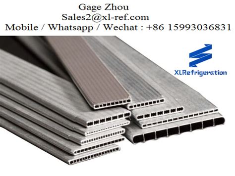 Parallel Flow Microchannel Aluminum Flat Pipe H