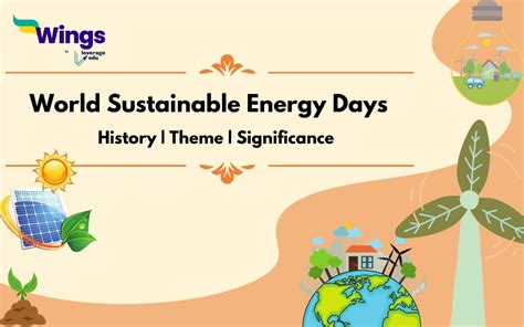 World Sustainable Energy Day History Theme Significance