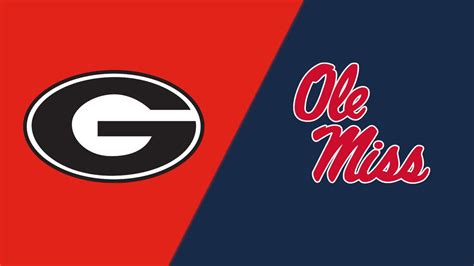 En Español 3 Georgia Vs 16 Ole Miss 11 9 24 Stream The Game Live