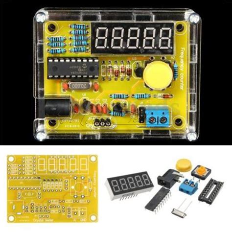 1Hz 50MHz Crystal Oszillator Tester Frequenzzähler DIY Kits Meter