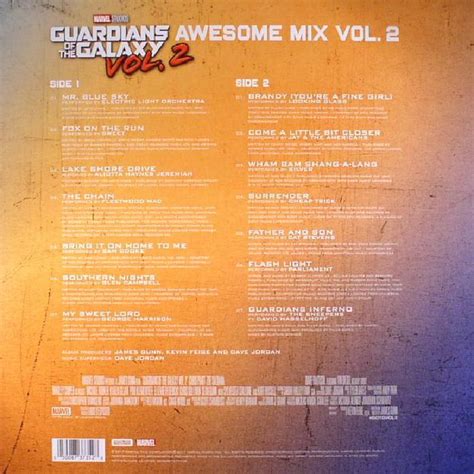 Various Guardians Of The Galaxy Awesome Mix Vol Soundtrack Vinyl