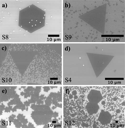 Figure 2 From Shape Controlled Monolayer Mose2 Flakes By Chemical Vapor Deposition Towards