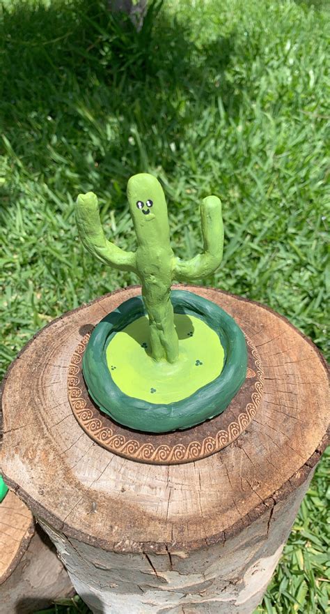 Cactus Ring Holder Etsy