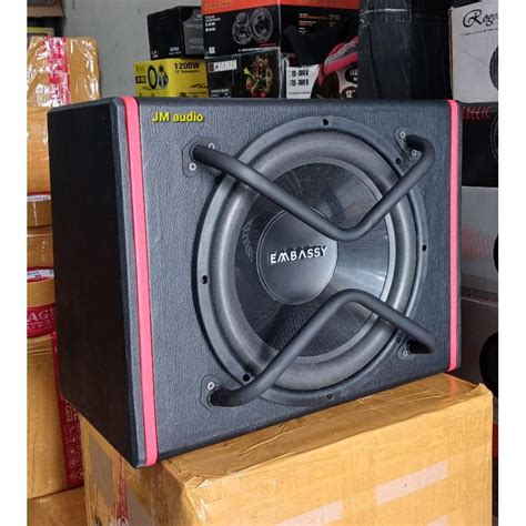 Jual SUBWOOFER PASIVE BOX SPEAKER SUBwoofer EMBASSY ES 1276J MAX