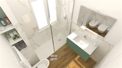 Viste Bagno Modern Bathroom Project By Centro Edile De Gregoris S R L