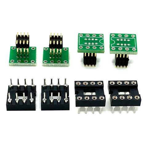 Buy Set Dip To Sop Adapter Smt Soic Socket Dip To Smd Adapter Pcb