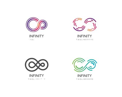 Infinity Logo Vector Future Template Element Vector Future Template