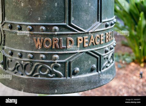 The UN World Peace Bell Inside The Los Central Librarys Maguire