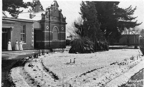 Mansfield Hospital in Winter, c. 1913 - High Country History Hub